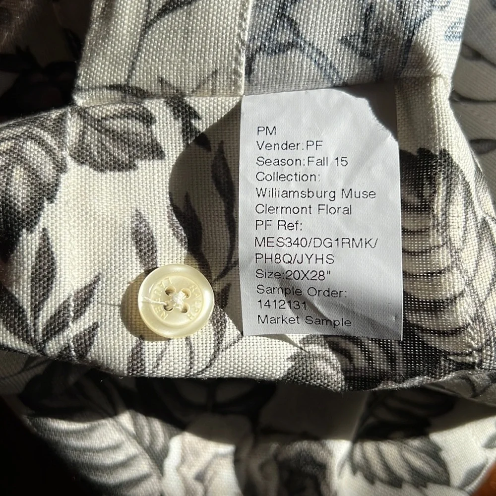 Ralph Lauren Euro Sham Pillow Case . Williamsburg muse floral collec…